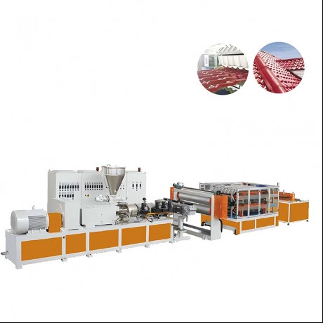PVC ühe-/mitmekihiline soojusisolatsioon lainepapist ja astmelise katusekatte ekstrusiooniliin firmalt Jwell Machinery China